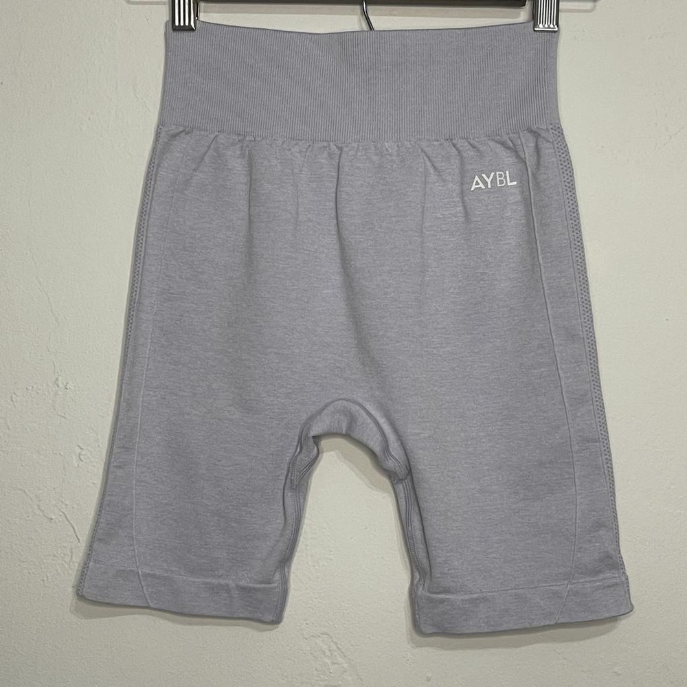 AYBL Gray Biker Shorts Workout Shorts Athletic Shorts